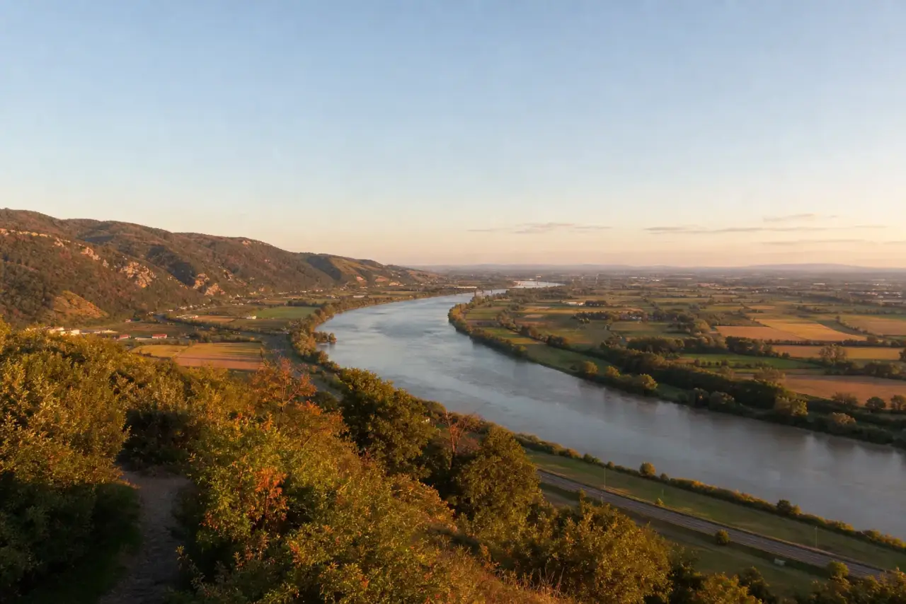 Vue de la vallée du Rhône autour de Valence, zone d'intervention